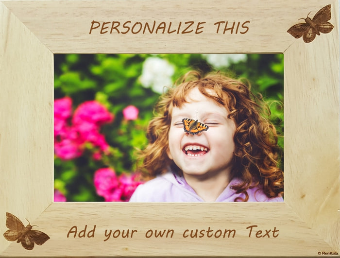 Butterflies Personalized Photo Frame Your Way