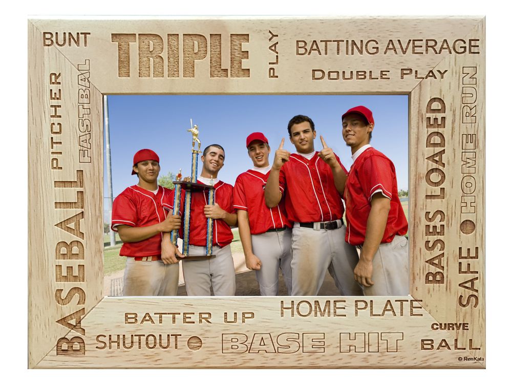 Baseball Picture Frame