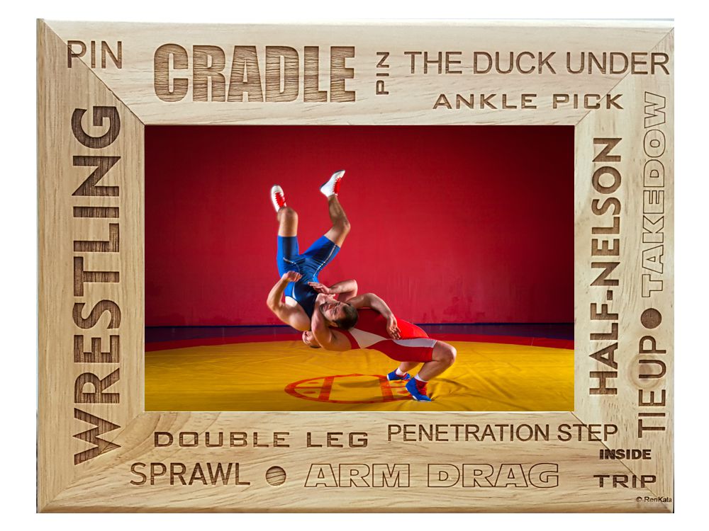 Wrestling Picture Frame