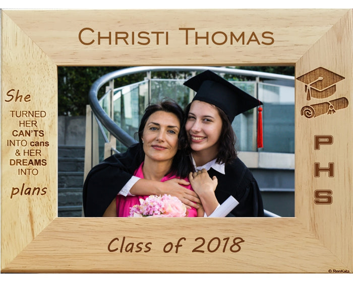 Graduation Plans Personalized Picture Frame