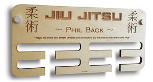 Jiu-Jitsu Medal Holder - Natural 