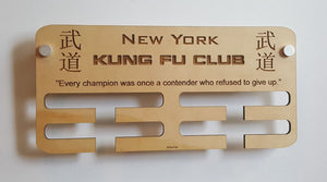 Natural - Sample Martial Arts School Medal Holder