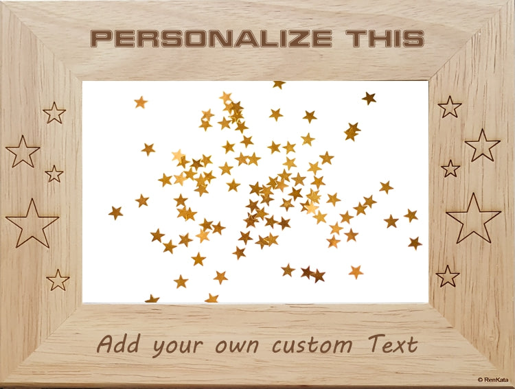 Stars Personalize This Picture Frame Your Way
