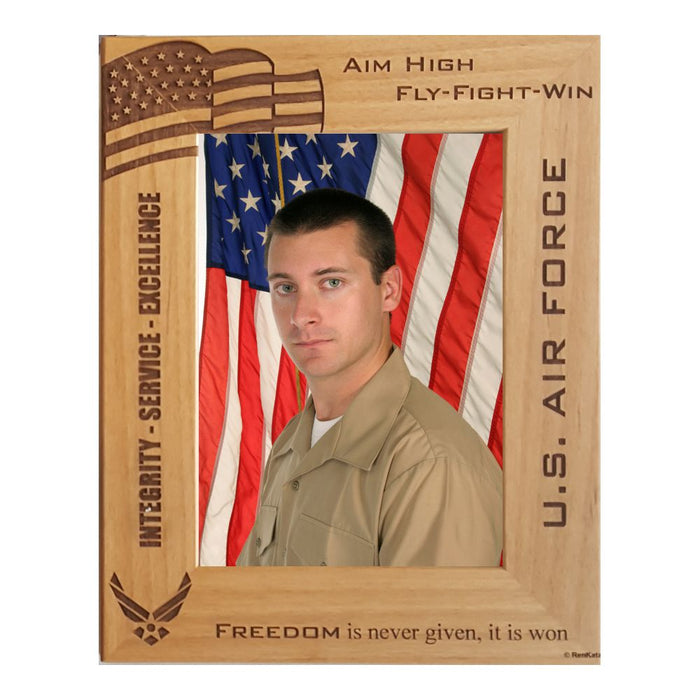 US Air Force Personalized Picture Frame